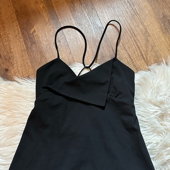 ZARA Black Strappy Mini Dress - Picture 5 of 6